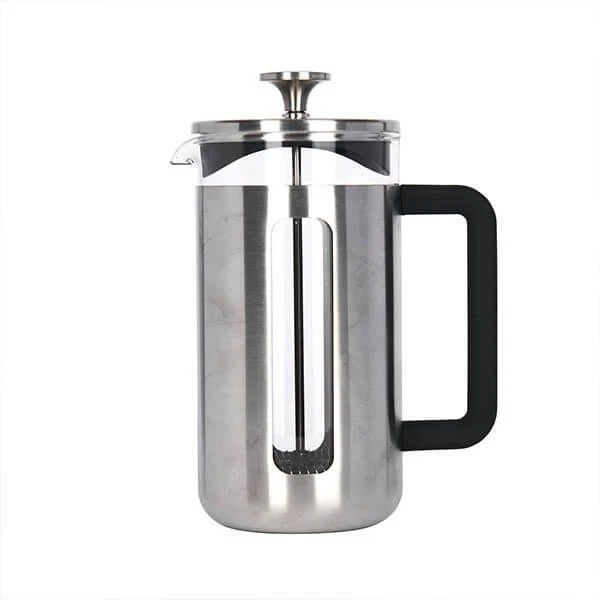 La Cafetière Pisa 3 Cup Cafetière Borosilicate French Press Black Handle Chrome