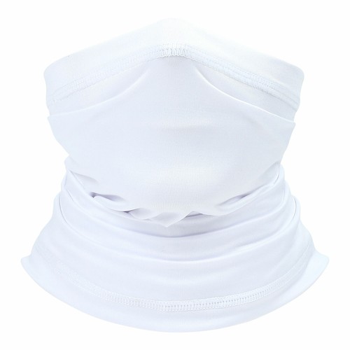 Máscara facial delgada cubierta bandana pasamontañas cuello filo bufanda reutilizable lavable - Imagen 15 de 26