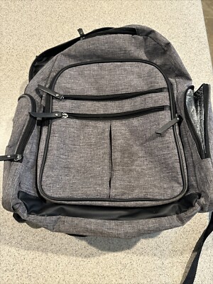 Lightly used. Diaper bag Grey Diaper Bag Backpack (Gently Used) Amazon | Mercari main image 3