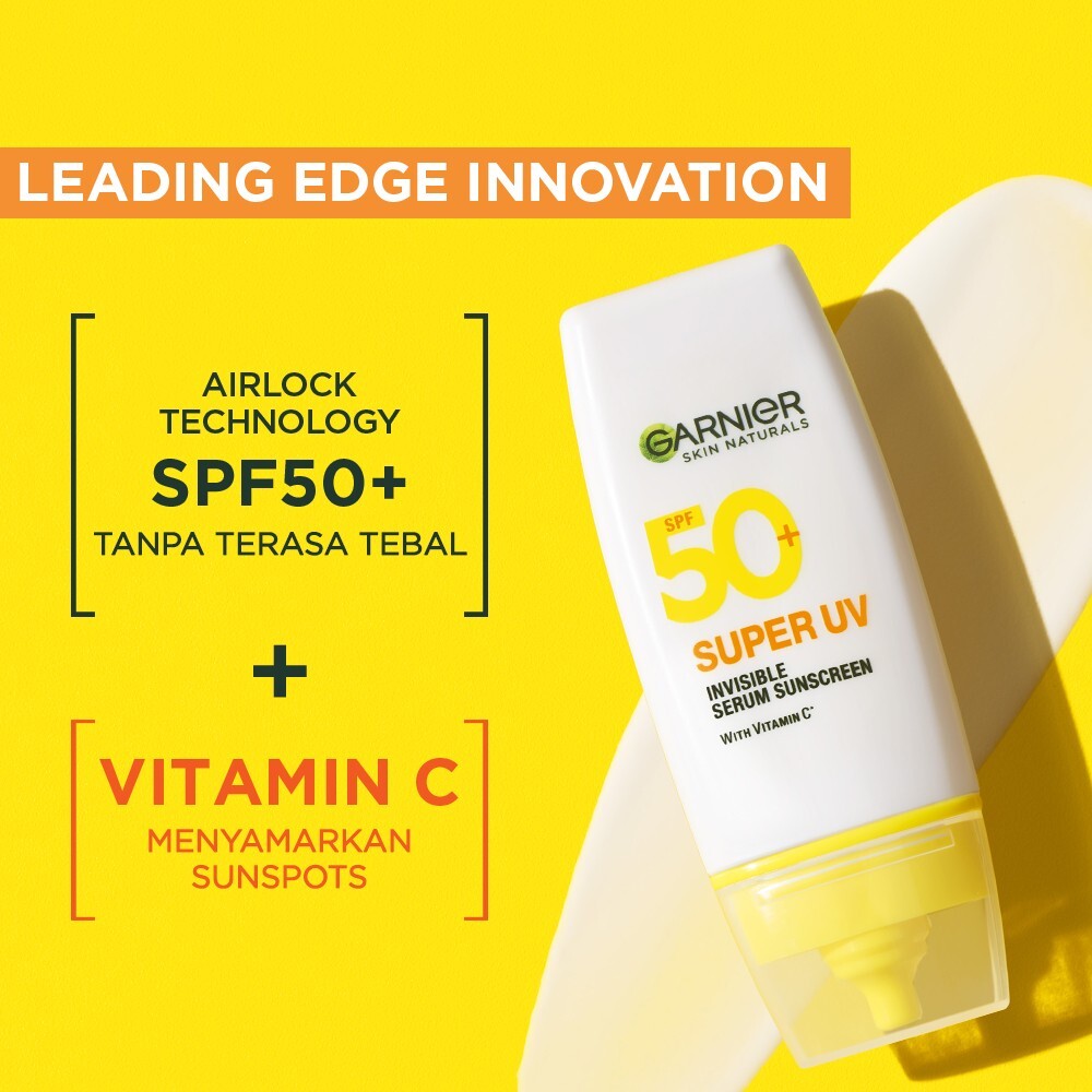 Garnier Super UV Invisible Serum Sunscreen SPF 50+ PA++++ 30ml US