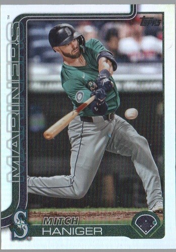 2025 Topps Series 1 "Rainbow  Foil" Mitch Haniger #15