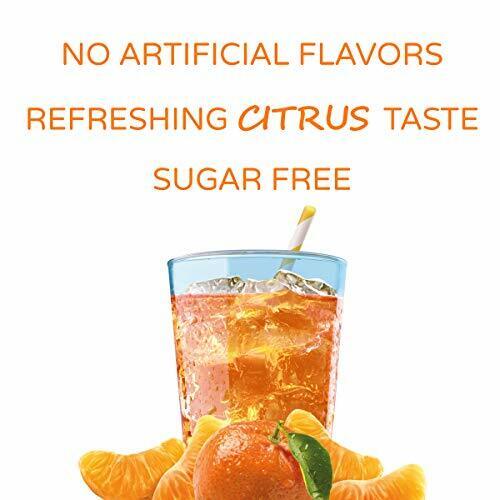 Crystal Light Citrus Naturally Flavored Powdered Drink Mix with Caffeine 10 c...