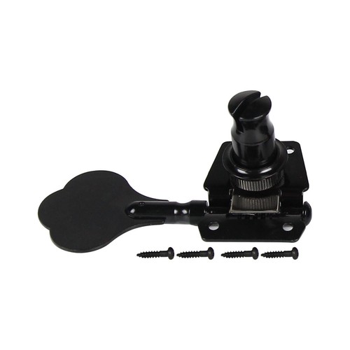 Set 1L E-Bass Stimmwirbel Maschinenkopf Tuner schwarze Farbe Open Gear - Bild 2 von 7