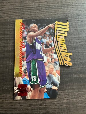 1996 Stadium Club Members Only Fusion Die Cut F3 Glenn Robinson Bucks