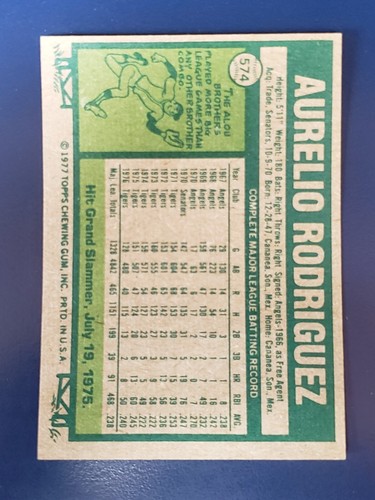 Tarjetas de béisbol Topps 1977 completan tu conjunto que elijas elegir cada una #301 - 660 - Imagen 273 de 355