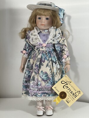 LA COLLECTION. CHSN ARTISAN COLLECTION 16 INCH PORCELAIN DOLL