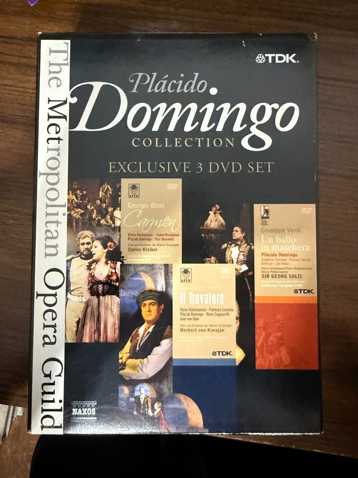 Placido Domingo - The metropolitan Opera Guide - 3 DVD set