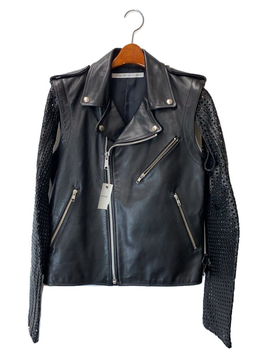 JOHN LAWRENCE SULLIVAN RIDER JACKET DOUBLE LEATHER Black JOHN LAWRENCE SULLIVAN RIDER JACKET DOUBLE LEATHER Black