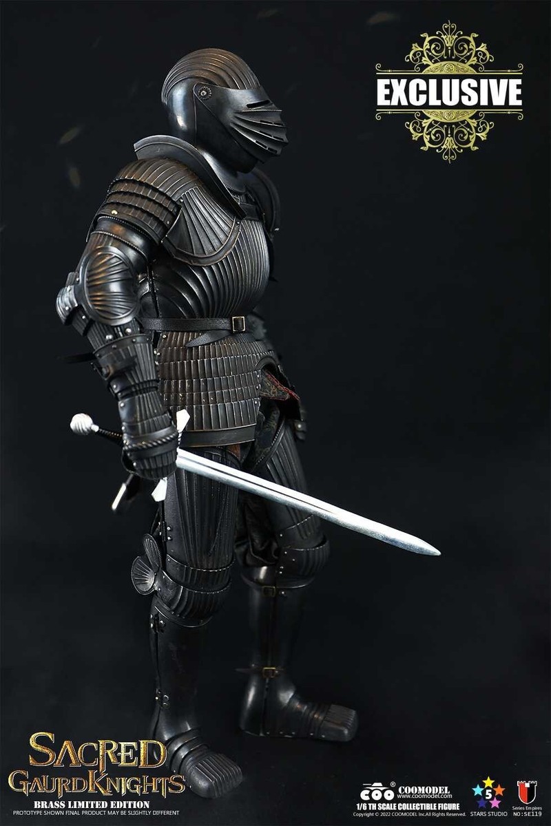 COOMODEL SE119 SACRET BLACK GUARD KNIGHT EXCLUSIVE BRASS EDITION 1