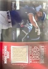 2018 Topps Longball Legends Relics#LLR-JD Josh Donaldson /100