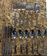 INR21 STAINLESS by INTERPUR Korea textured floral 16pc