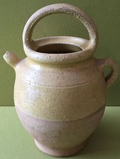 PETITE CRUCHE à EAU POTERIE CHEVRETTE VERNISSÉE