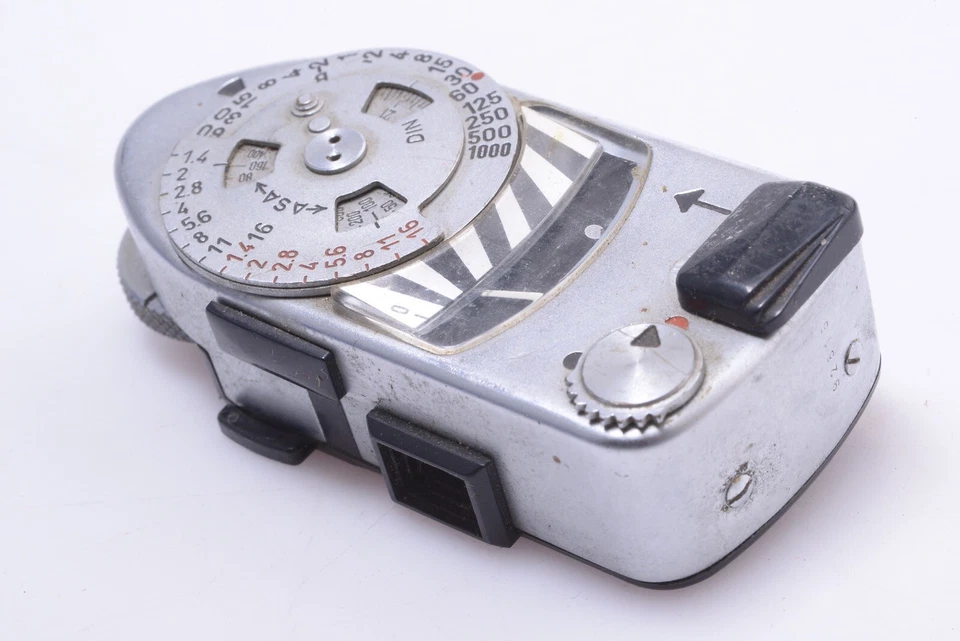 ✅ MEDIDOR DE EXPOSICIÓN A LA LUZ LEICA MR-4, MR4 *PIEZAS O REPARACIÓN* Foto 4 de 4