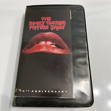 The Rocky Horror Picture Show (VHS, 1990) 15th Anniversary Red Rental Video Tape