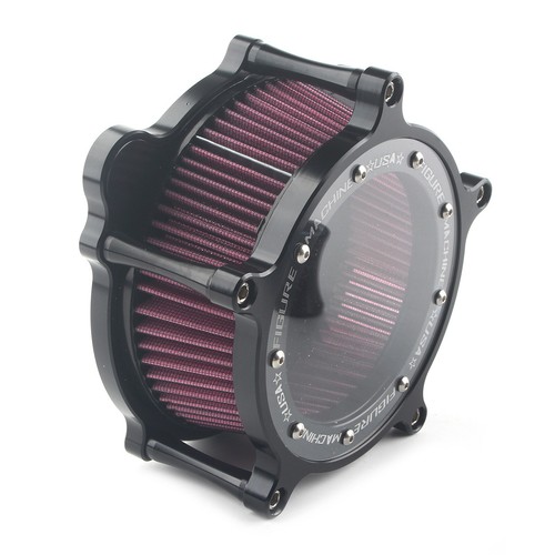 Air Cleaner Intake Filter Red+Black Fit For Harley Dyna Street Bob Electra Glide - Picture 6 of 10