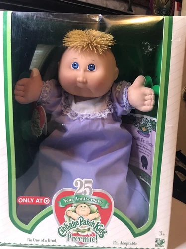 Cabbage Patch Kids Preemie 25 Year Anniversary Mardell Earnestine NIB Target