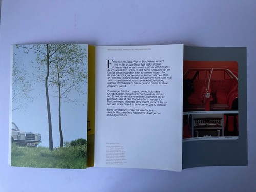 Ancienne brochure sales catalogue de vente Mercedes Benz 200 220 230 doc auto DE - Picture 4 of 12
