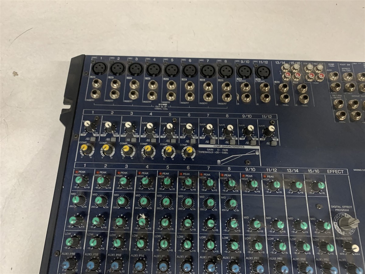 YAMAHA MG166CX-USB ジャンク　通電確認のみ　電源付属 YAMAHA MG166CX-USB ジャンク 通電確認のみ 電源付属