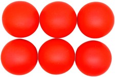 Red Matte Chip Less Coches For Petanque/Boules Different Quantitys Available