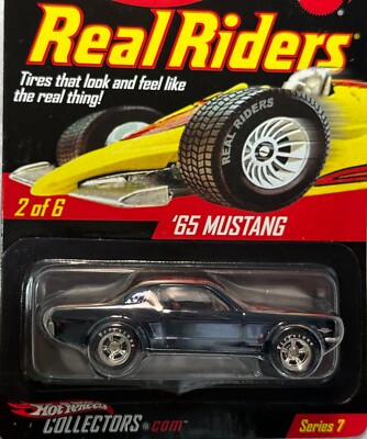 Hot Wheels Real Riders Series 7 , '65 Mustang, 1269/10000 , Free