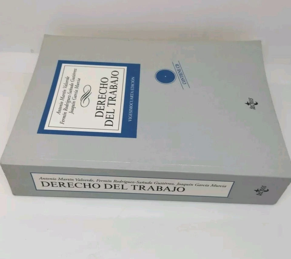 DERECHO DEL TRABAJO - ANTONIO MARTÍN VALVERDE Edición 24°- Contiene CD - Imagen 2 de 4