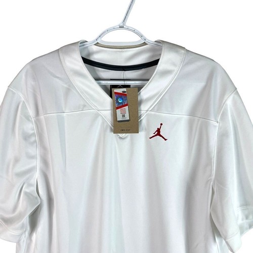 NEW Nike Jordan Performance T Shirt Mens M Polyester S/S Stretch CW6226-100 $105