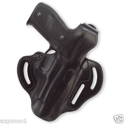 Galco Cop 3 Slot Holster For GLOCK 17,22,31, Left Hand Black, Part