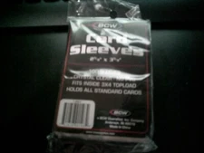 100 BCW Standard Loose Soft Penny Card Sleeves Sports Gaming FREE SHIPPING