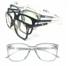 Oversize Fashion Retro Square Eyeglass Frames Computer Blue Blocking glasses