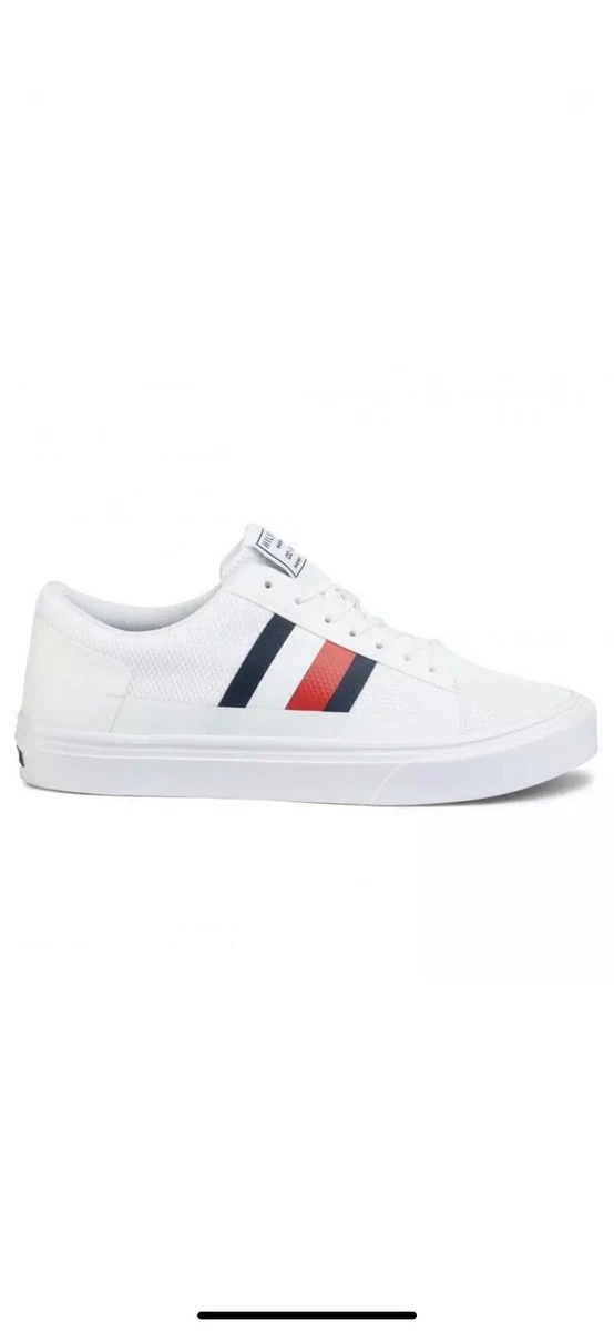 Tommy Hilfiger Lightweight Stripes Knit Men s Low Top Sneakers
