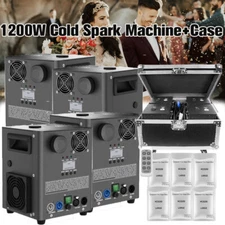 1200W Cold Spark Machine Stage Effect DMX Firework Machine DJ Event Bar Wedding
