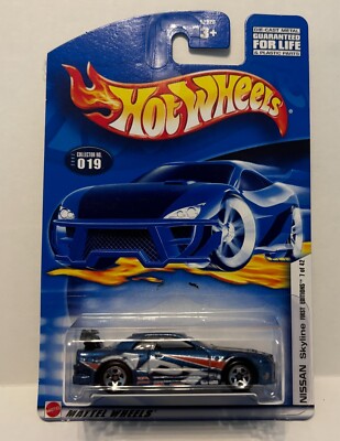 Hot Wheels NISSAN SKYLINE GT-R R32 FIRST EDITIONS APT 5SP *BLUE* 1/64