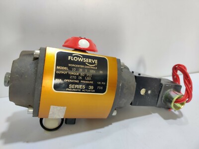 Flowserv Worcester Controls Series39 Pneumatic Actuator - Double acting 80PSI 