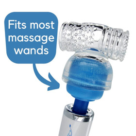 Clear TPE Male Humming Bird Attachment Fit Hitachi Magic Wand Massager Accessory