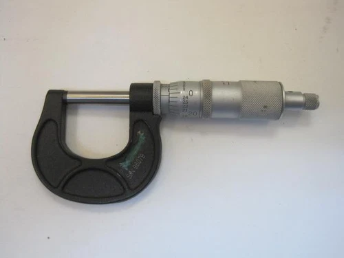 12920 Scherr-Tumico 0-1" Outside Micrometer Caliper No Standard or Box