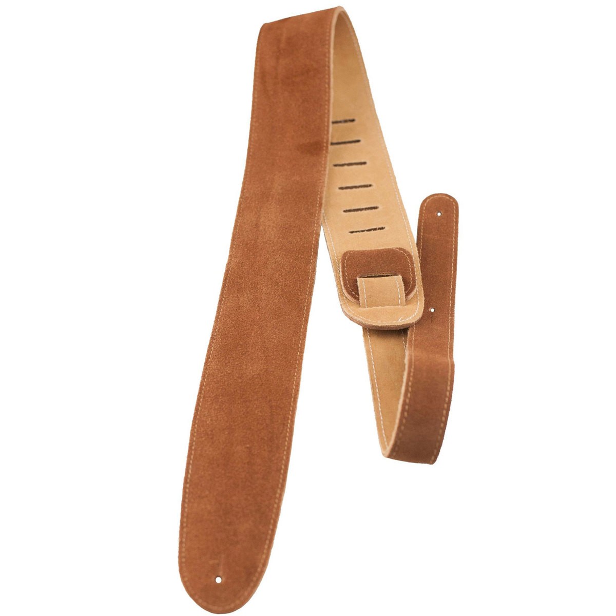 Гитарный ремешок из мягкой замши Perris Leathers P25S шириной 25 дюйма натуральный 200 7590₽