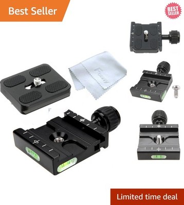 50mm Arca Swiss Type Quick Release Clamp - Precision Engineering in Black