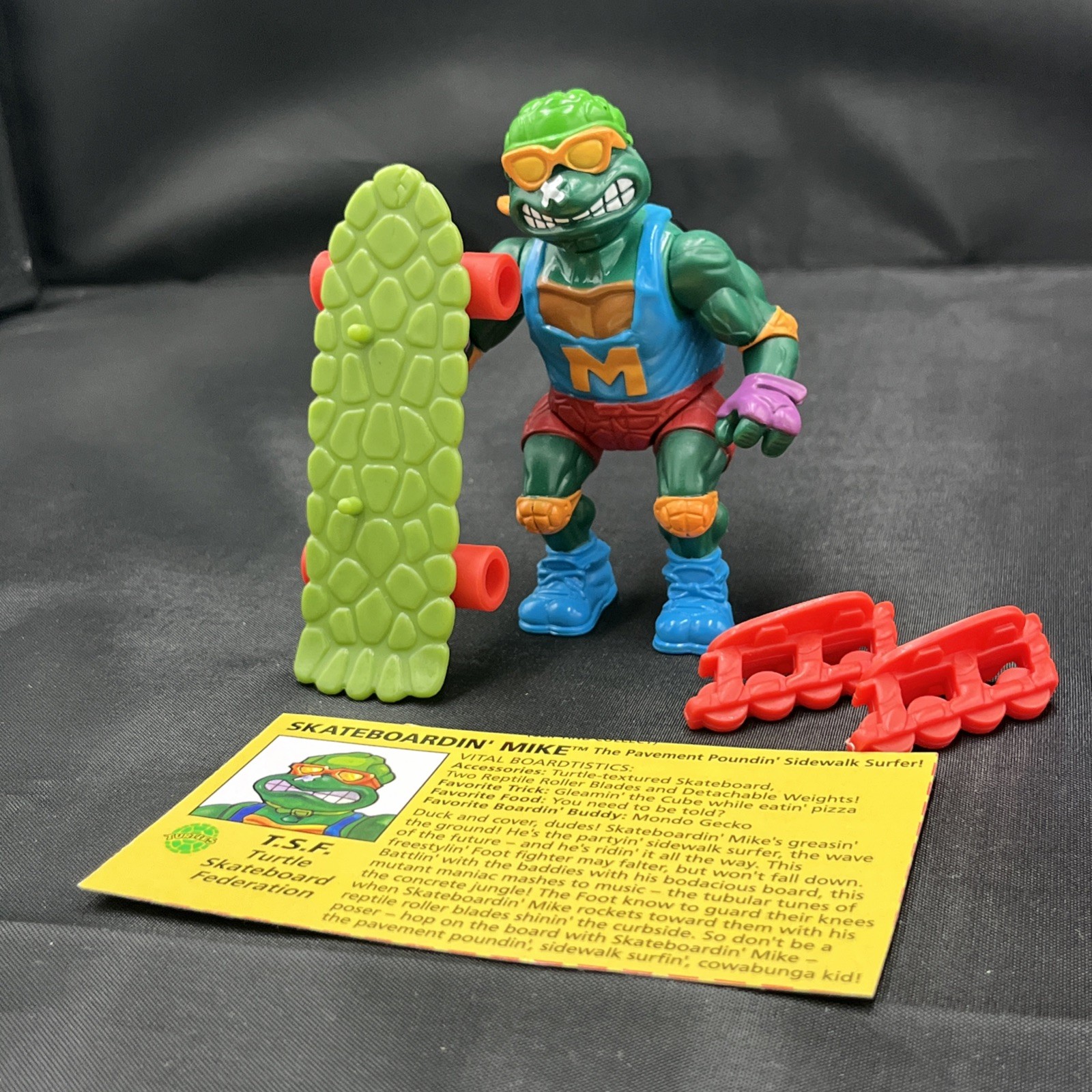 In&rsquo; Michelangelo Complete W Skateboard Blades Bio Card