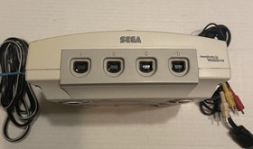 Sega Dreamcast White Video Game Console HkT-3020 US Version + Power Supply &AV