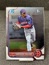 2022 Bowman Chrome 1st Prospect  EDDINSON PAULINO  #BCP-175