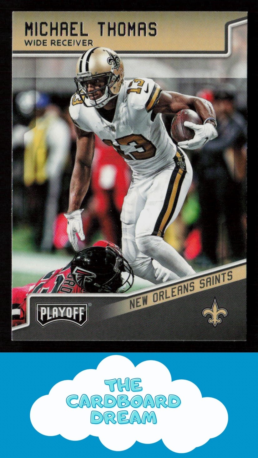 Michael Thomas 2018 Panini Playoff #134 New Orleans Saints
