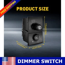 Fog Light Switch For 03-06 GMC Yukon XL 1500 XL 2500 Cadillac Escalade ESV & EXT