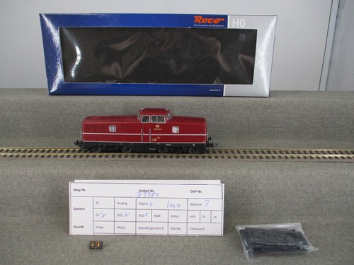 Roco Spur H0 DC 73380 Diesellokomotive BR 280 003-5 der DB Digital Lenz in OVP | Condition: Gebraucht