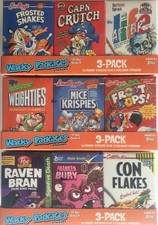 Wacky Packages Stickers Series Nine Cereal Card Box Collection