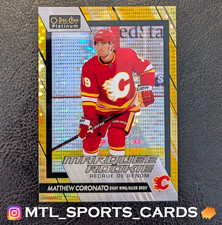 2023-24 O-Pee-Chee Platinum #280 Matthew Coronato Seismic Gold Rookie /50