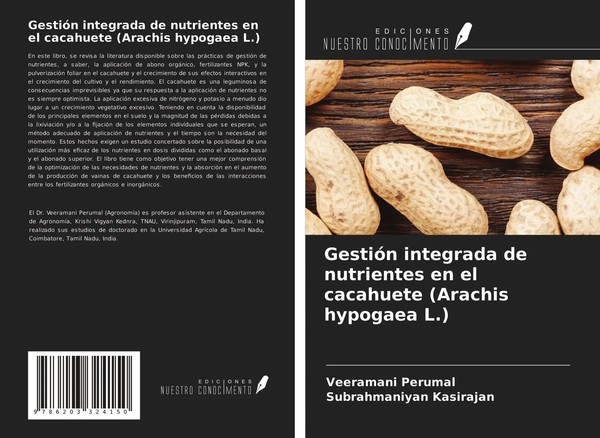Veeramani Perumal (U. A.) | GestióN Integrada De Nutrientes En El Cacahuete...-image
