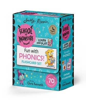 Fun with Phonics! Flashcards: School of Monsters: Learn and Play Flashcards by S