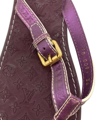 LOUIS VUITTON String sandales violet FD0099 - Photo 6/10