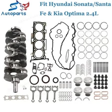Engine Crankshaft Connecting Rod Fit Hyundai Sonata/Santa Fe & Kia Optima 2.4L