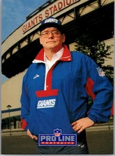 1991 Pro Line Portraits Ray Handley #289 New York Giants
